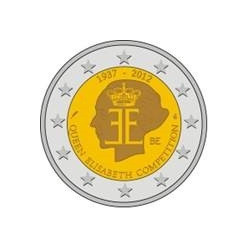 2 Euro herdenkingsmunt België 2012 "75e verjaardag koningin Elisabeth...
