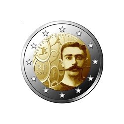 2 Euro herdenkingsmunt Frankrijk 2013 "150 jaar Pierre de Coubertin" (UNC)