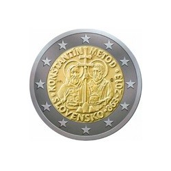 Pièce 2 euro commémorative Slovaquie 2013 "1150e anniversaire de la...