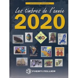 Yvert & Tellier catalogue des timbres de l'année 2020 (catalogue mondial)