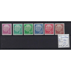 Postzegel Duitsland nr. 64A-69A