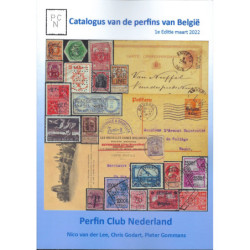 Postzegelcatalogus van de Perfins van België 2022