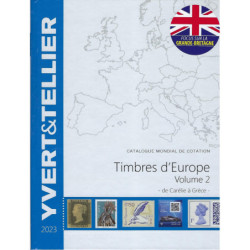 Yvert & Tellier postzegelcatalogus van Europa deel 2 (Carelie-Hongrie)...