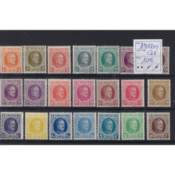 Postzegel België OBP 190-210