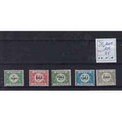 Postzegel België OBP OC101-5