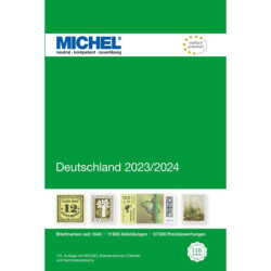 Michel catalogue timbres d'Allemagne 2023/2024