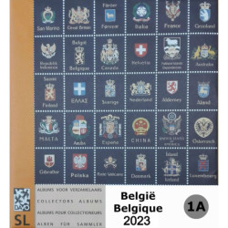 DAVO supplement standard-luxe Belgique 2023 1A (timbres et blocs)