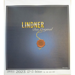 LINDNER supplement pour timbres-poste Belgique 2023