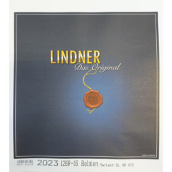 LINDNER supplement feuilles pour timbres-poste Belgique carnets 2023